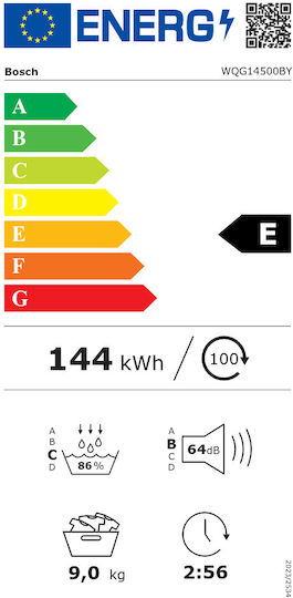 Bosch Serie 6 Στεγνωτήριο 9kg με Αντλία Θερμότητας