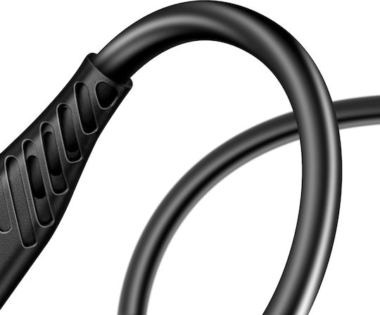 Swissten Usb-c To Lightning 30w Silicone Anti-kink Cable Black