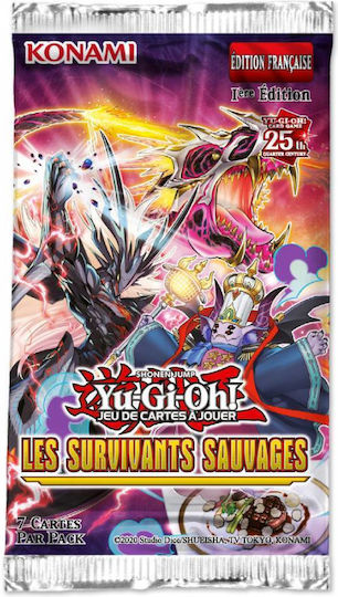 Yu-gi-oh Set 4 Wild Survivors Playing Card Boosters Multicolour