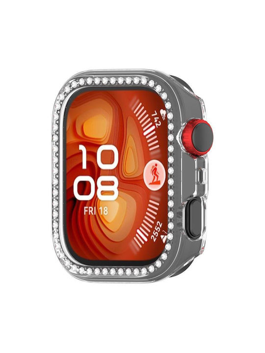 Half Coverage Hollow Πλαστική Θήκη σε Διάφανο χρώμα για Huawei Watch Fit 4 Pro