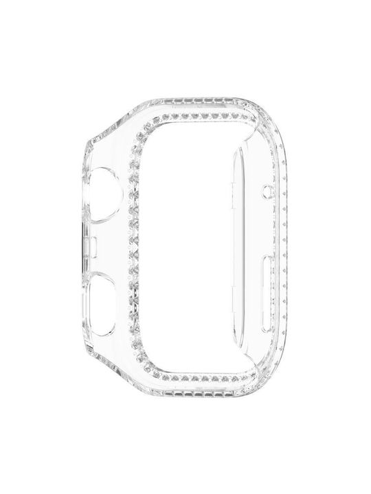 Half Coverage Hollow Пластмасов Калъф в Прозрачен цвят за Huawei Watch Fit 4 Pro