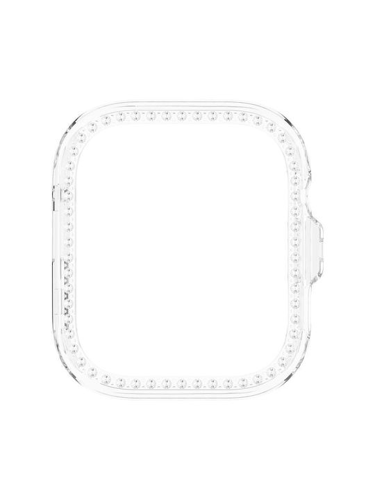 Half Coverage Hollow Plastic Case in Transparent color for Huawei Watch Fit 4