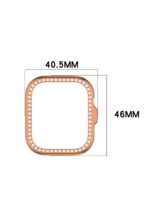 Half Coverage Hollow Πλαστική Θήκη σε Ασημί χρώμα για Huawei Watch Fit 4