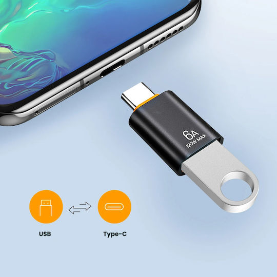 Techsuit Μετατροπέας USB-C female σε USB-C female 1τμχ