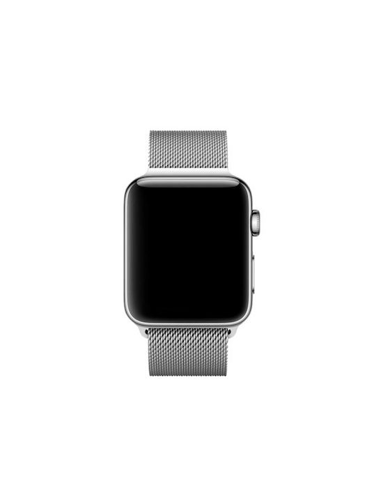 Decoded Milanese Magnetic Traction Strap Bracelet 45mm Silver