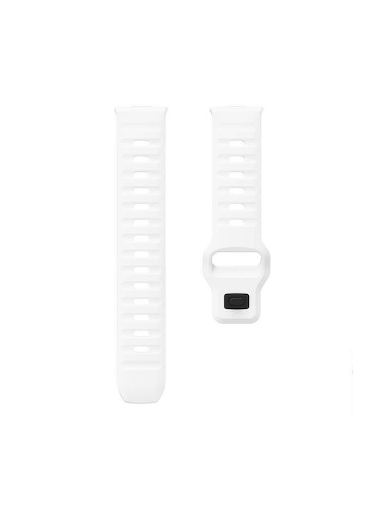 Strap Silicone White (Galaxy Fit3Huawei Watch Fit 4)