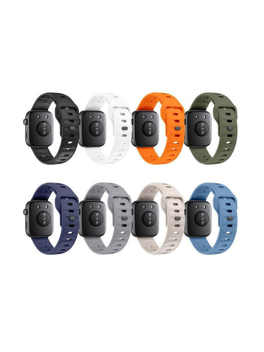 Strap Silicone White (Galaxy Fit3Huawei Watch Fit 4)
