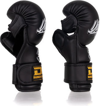 Danger MMA-Handschuhe Sparring Schwarze S