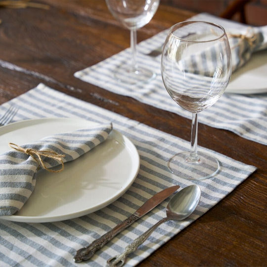 Placemats Tesatura Gri 45x45cm 4buc