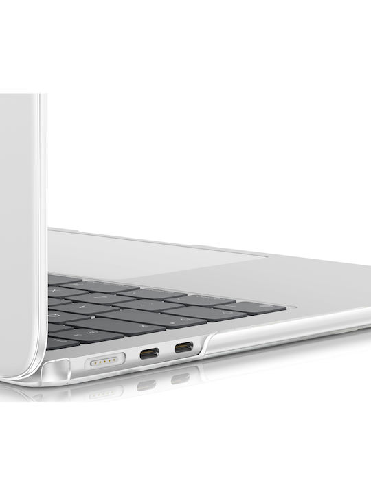 Mw Калъф Macbook Air 13 2022 Mw Твърди Противохлъзгащи Подложки Прозрачен