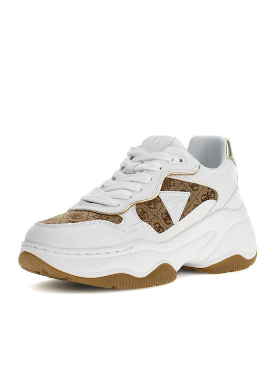 Sneakers White / Latte