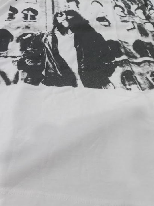Summer Mini T-Shirt Dress White