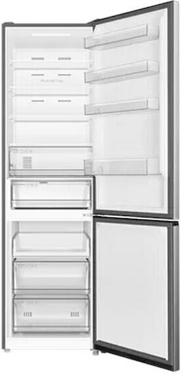 TCL Kühl-Gefrierkombination 456Es Total NoFrost H201xB59.5xT68cm. Inox RP456BLE0EE