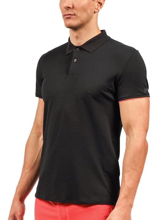 Polo T-shirt Μαυρο