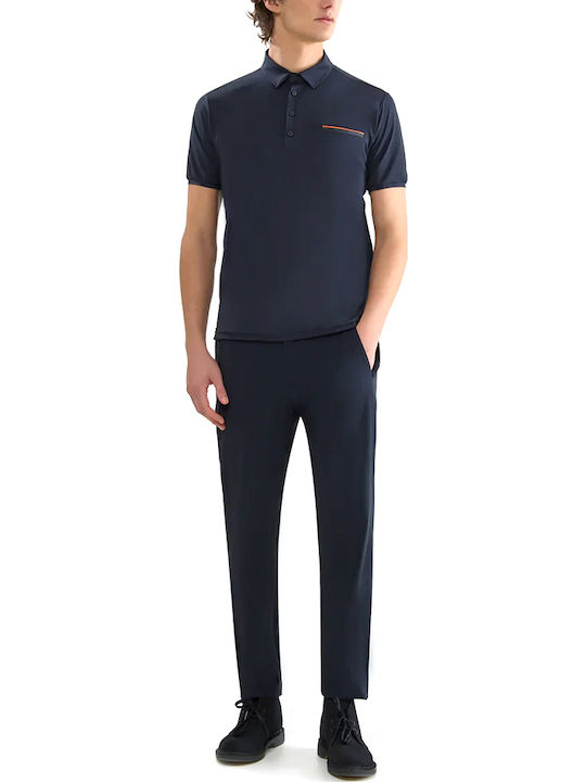 Polo Short Sleeve Blue T-shirt