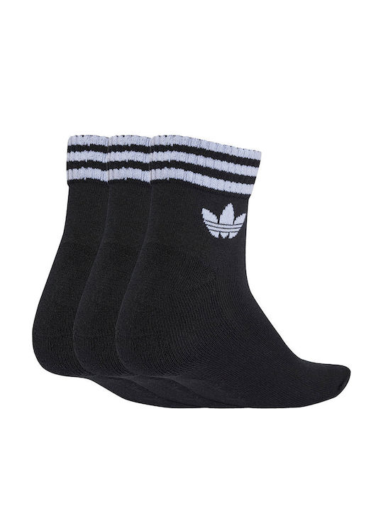 adidas Originals Athletic Socks Black 3 Pairs