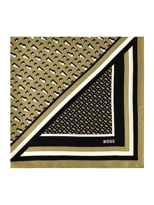 Boss Women's Silk Scarf Beige