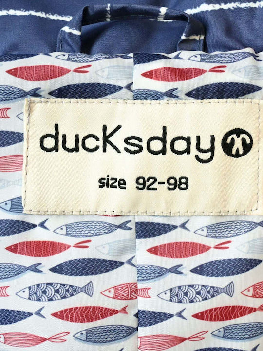Ducksday Body pentru Bebeluși de Ieșire Mânecă lungă Albastru