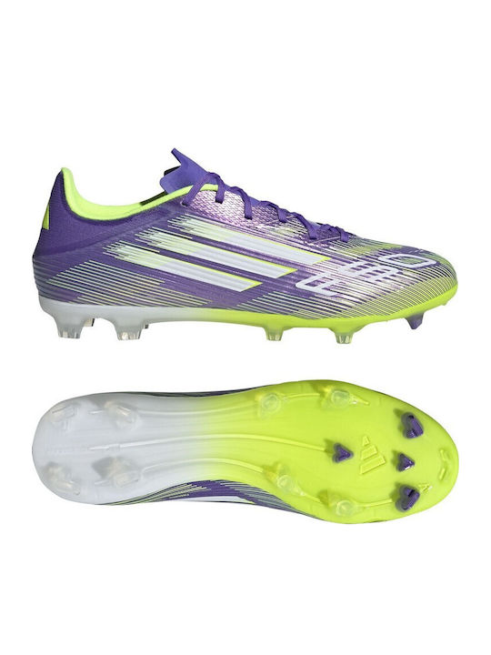 adidas F50 LEAGUE Football Shoes with Cleats Purple