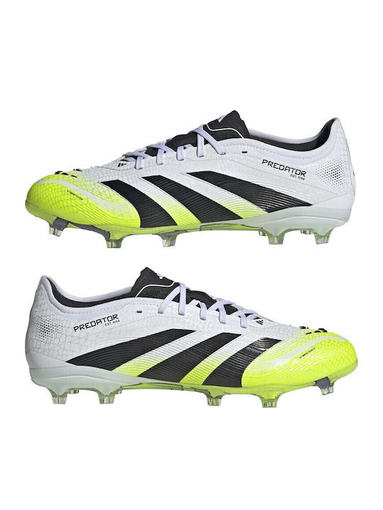 adidas Predator Pro Football Shoes with Cleats White