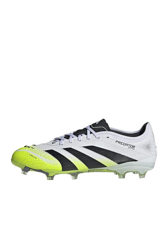 adidas Predator Pro Football Shoes with Cleats White