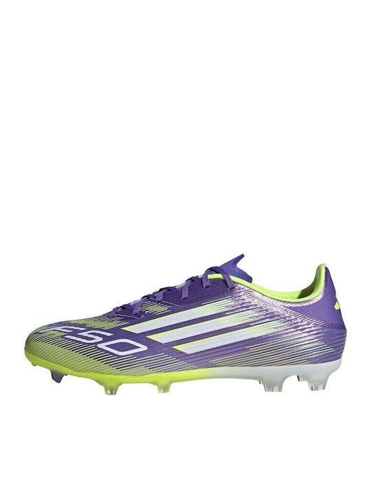 adidas F50 LEAGUE Football Shoes with Cleats Purple