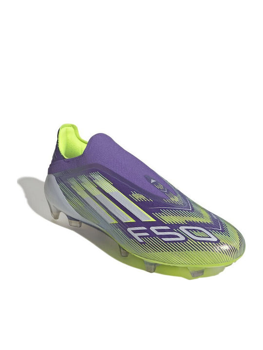 adidas F50 Elite Ll Ποδοσφαιρικά Παπούτσια με Τάπες FG Μωβ