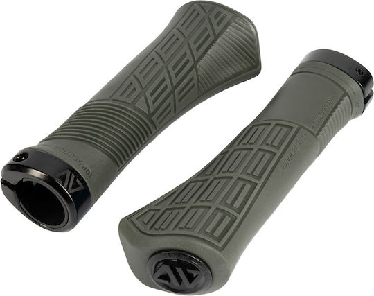 Cube Acid Handlebar Grips Hybrid Perform Large 11848 Olive