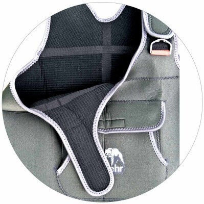 Behr Comfort Cizme De Pescuit Din Neopren Fleece De 4 Mm Cu Sac De Transport Gri