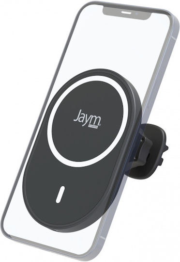 Jaym Suport Auto Magnetic Pentru Smartphone MagSafe 15W 2 Prinderi Negru