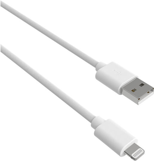 Jaym Lightning To Usb-a 2.4a Charging Synchronization Cable Pop Collection 1.5m White