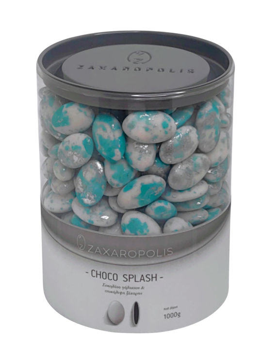 Zaxaropolis Choco Splash Champagne Flavoured Turquoise 1000gr