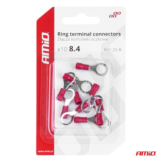 AMiO Terminal Red 10pcs 03079