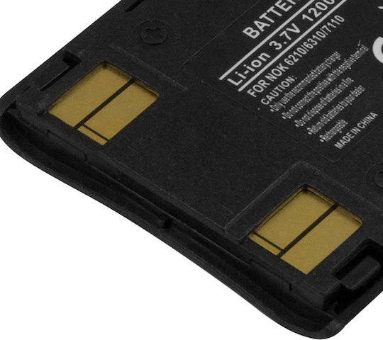 Avizar Ersatzbatterie Nokia 6210 6310 7110 Li-ion 3,7V 1200mAh Schwarze