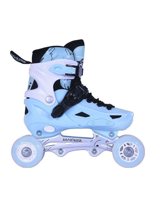Athlopaidia Inline Einstellbar Rollers Grün Erwachsene/Kinder