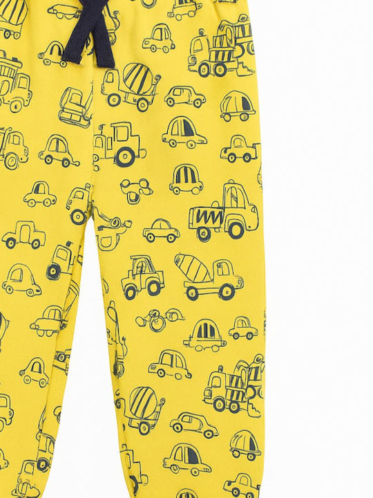 Παιδικό Παντελόνι Φόρμας Yellow