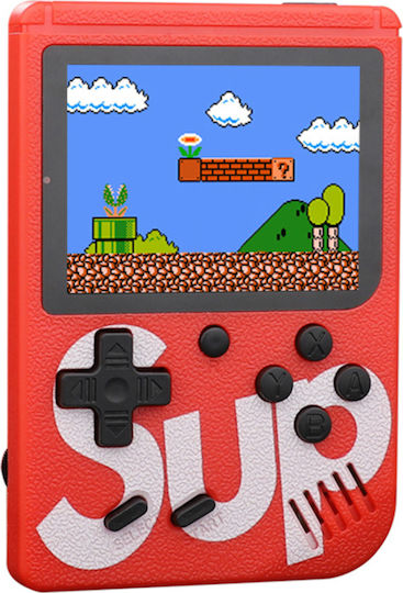 Techkidz 400-game Console Emulator Multiplayer Controller Sup Model Red