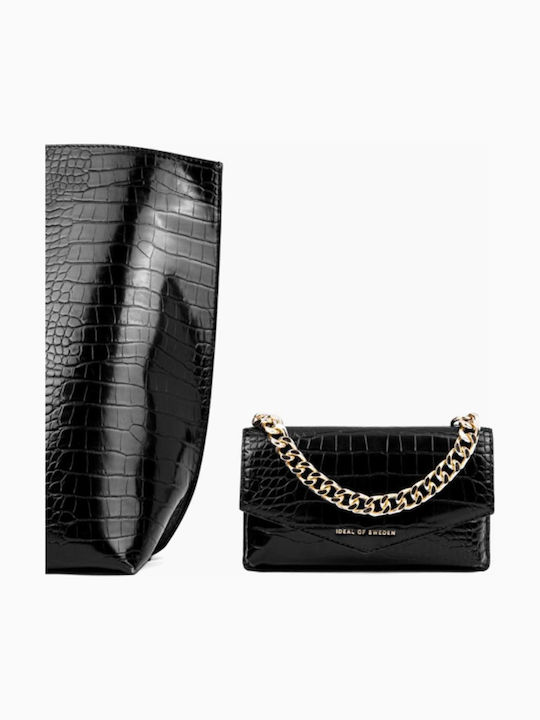 Ideal Sweden Tote Tasche Abnehmbares Etui Schwarze