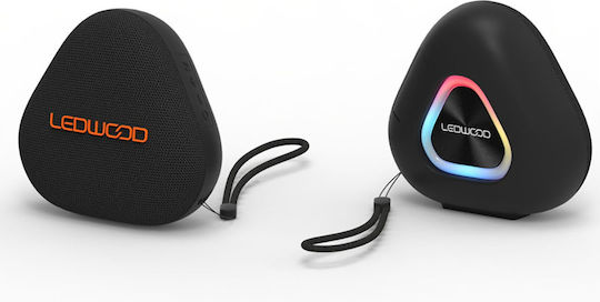 Ledwood Ηχείο Bluetooth 15W Μαύρο