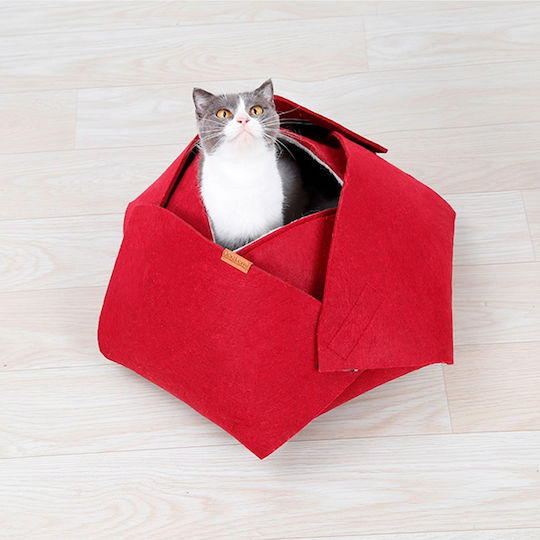 Легло Гнездо За Котки И Кучета Червено