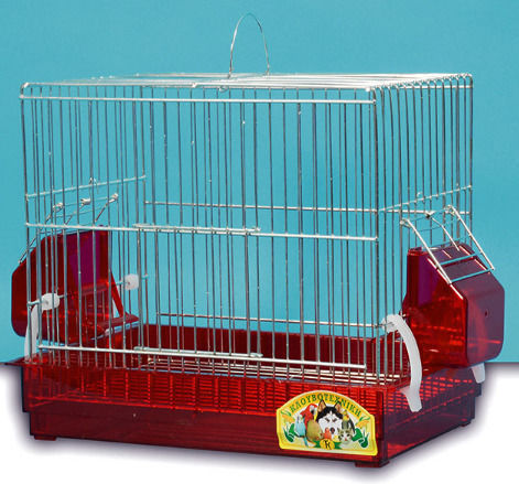 Klouvotechniki Cage Mini Square Mini Nickel 29x19x30cm Klouvotexniki
