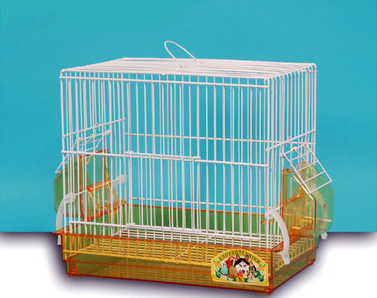 Klouvotechniki Cage Mini Square Mini Nickel 29x19x30cm Klouvotexniki