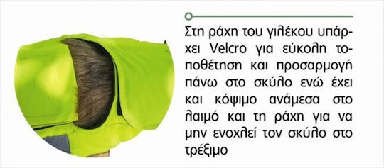 Dog Protection Vest Colour Yellow Outdoor Alpha Pro T75