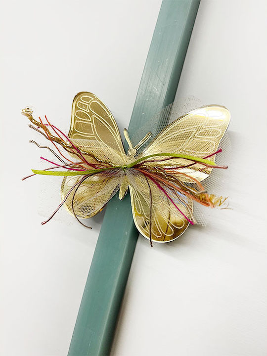 Easter Candle Mickey Flat Handmade Gold
