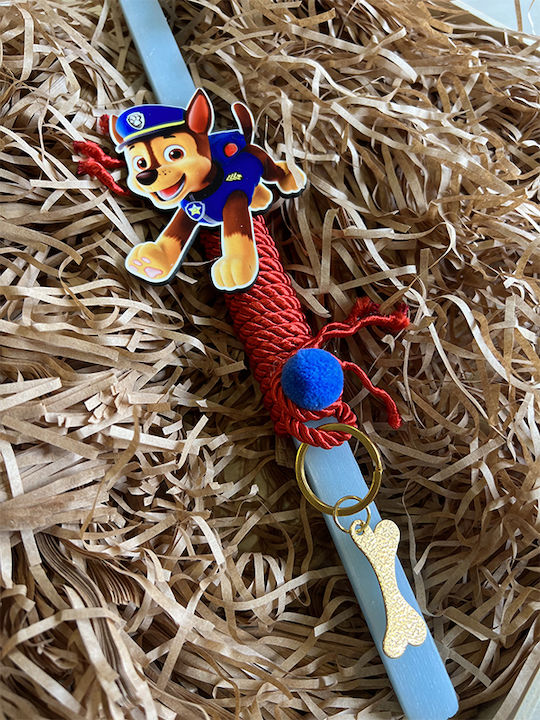 Пасхална Свещ Paw Patrol Кръгла Бяла Пасхална Свещ Paw Patrol Кръгла Бяла