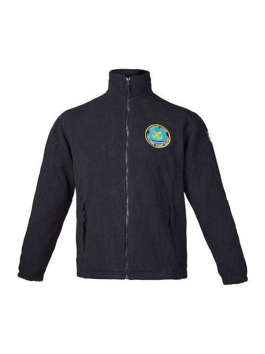 GreekForces Ζακέτα Fleece Μπλε GreekForces Ζακέτα Fleece Μπλε