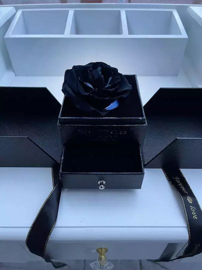 Forever Rose Черна Кутия За Бижута Луксозна Кутия 32см X 10см X 11см