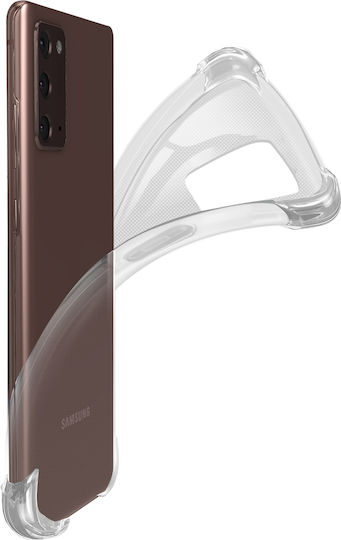 Husă Galaxy Note 20 Flexibilă Absorbantă Șoc Colțuri Întărite Akashi