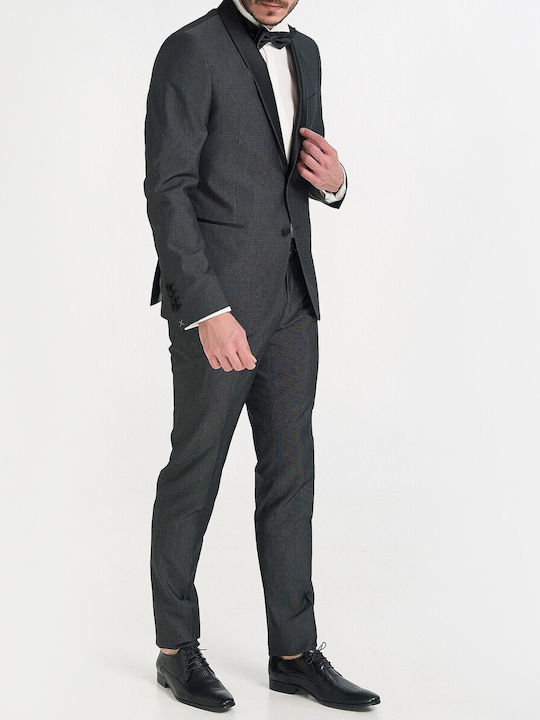 Lana Vergine Fleece Wool 2-piece Suit Manuel Ritz 2610a458c Ανθρακι