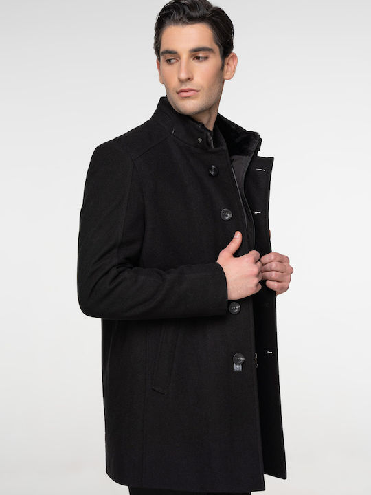 Fragosto Herrenmantel Serie Vest 160027 192707 99 Schwarz